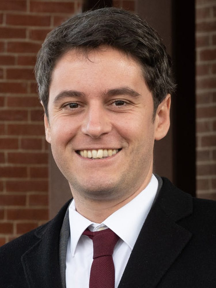 Gabriel Attal, president of the Ensemble group