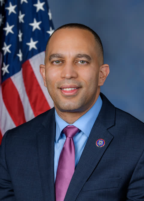 Official portrait of Hakeem Jeffries